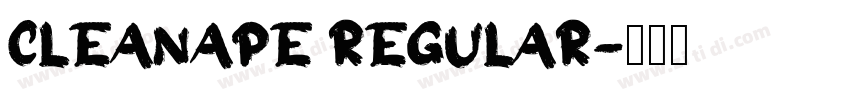 CleanApe Regular字体转换